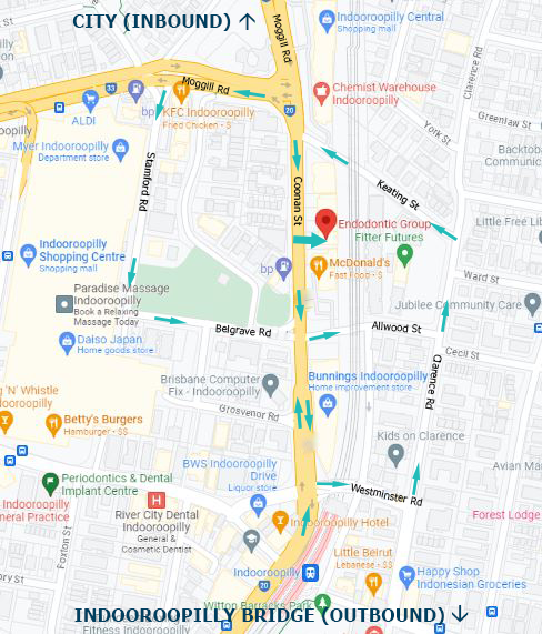 Indooroopilly directions